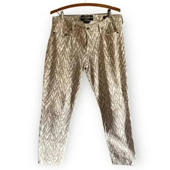 Lucky Brand Aztec Print Sophia Capris - Picture 1 of 12